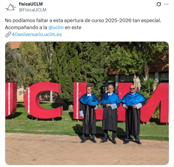 Apertura de curso 2025-2026