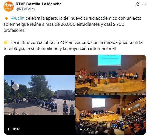 Apertura de curso 2025-2026