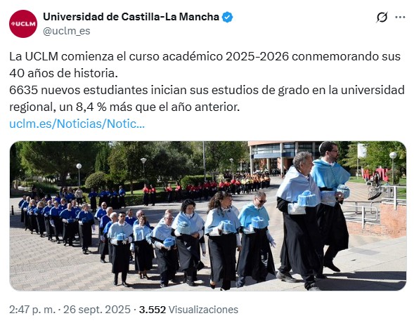 Apertura de curso 2025-2026
