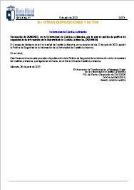 Política de Seguridad de la Información