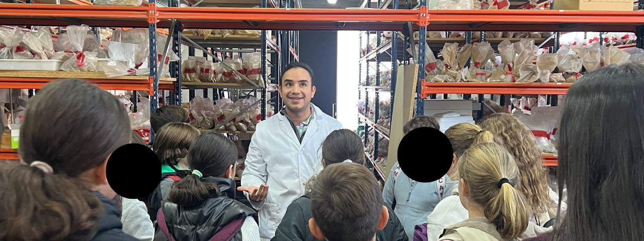  Taller impartido sobre el proyecto LIFE-HERMES, durante la jornada STEM en la EIMIA