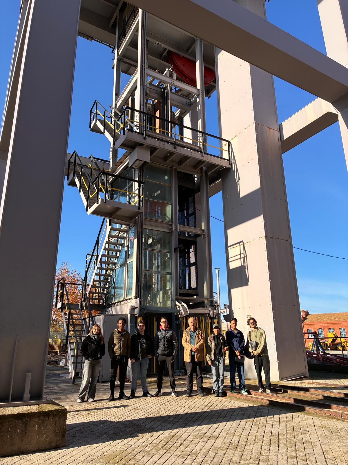 Visita educativa de alumnos de Yacimientos Minerales a la histórica Mina de Almadén