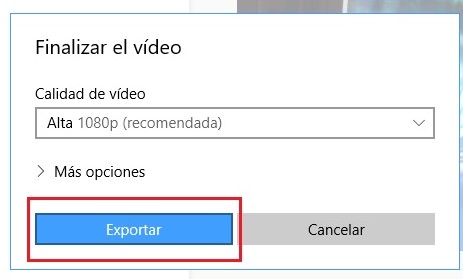 exportar video