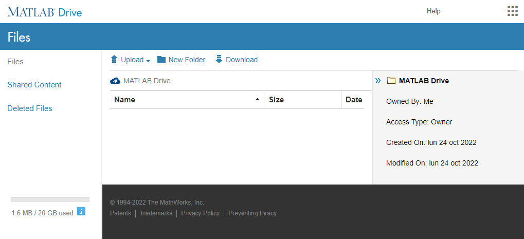 Captura MATLAB Drive 01