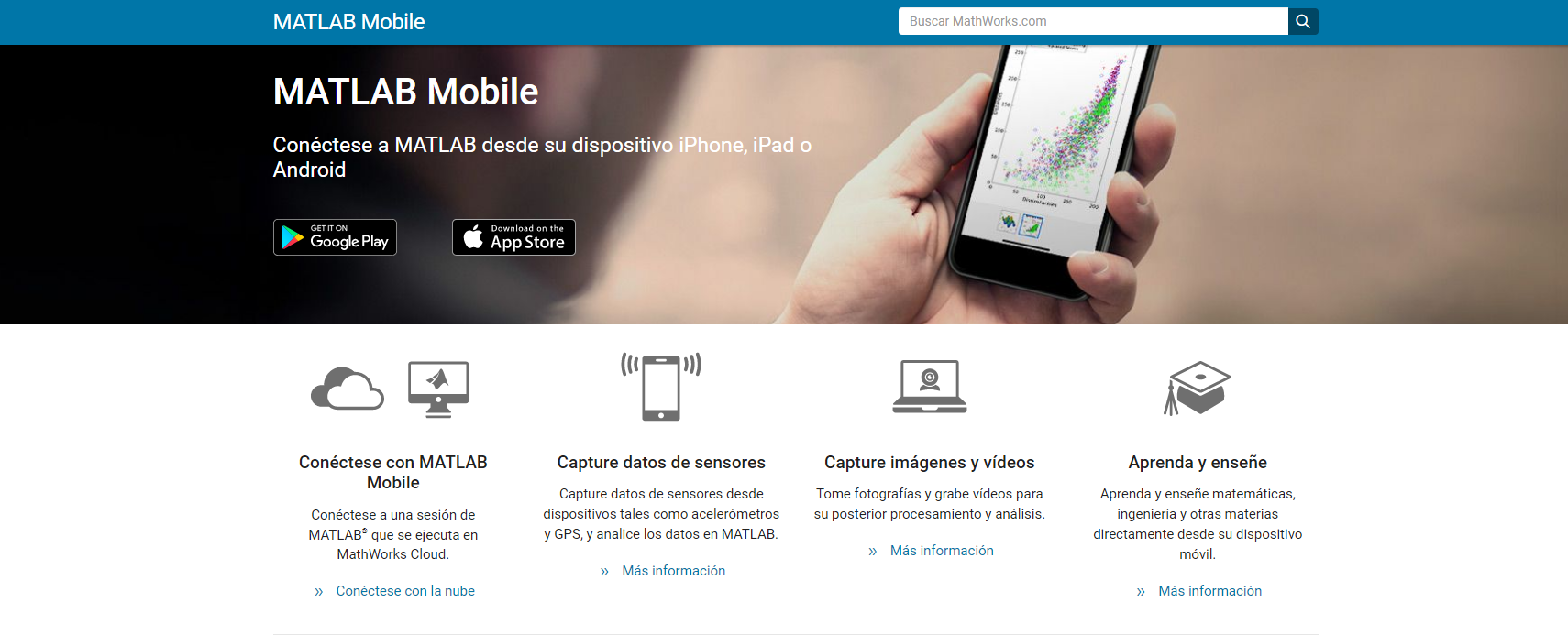 Captura de MATLAB Mobile 01