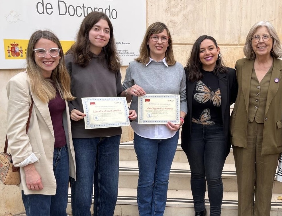 Tutoras y alumnas galardonadas