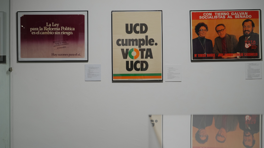 Exposición 'Carteles en Democracia'.