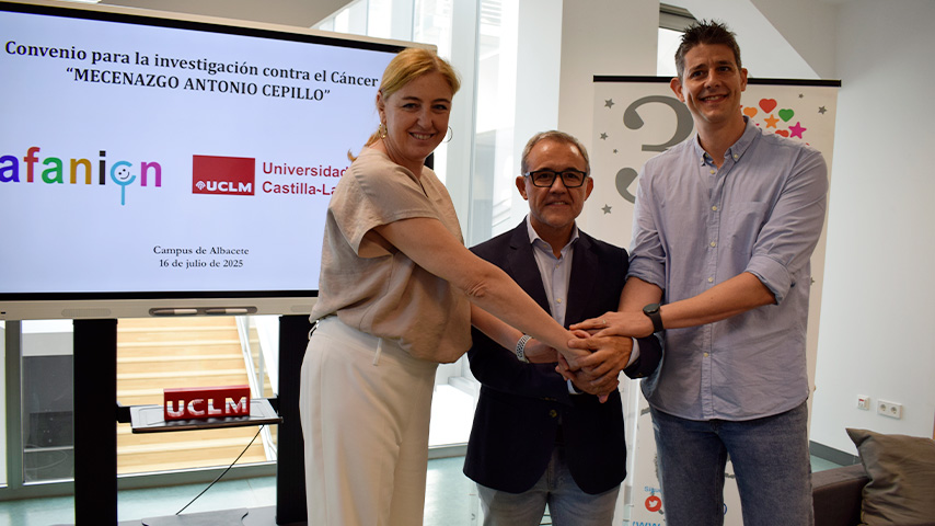 Convenio UCLM-AFANION, Mecenazgo Antonio Cepillo