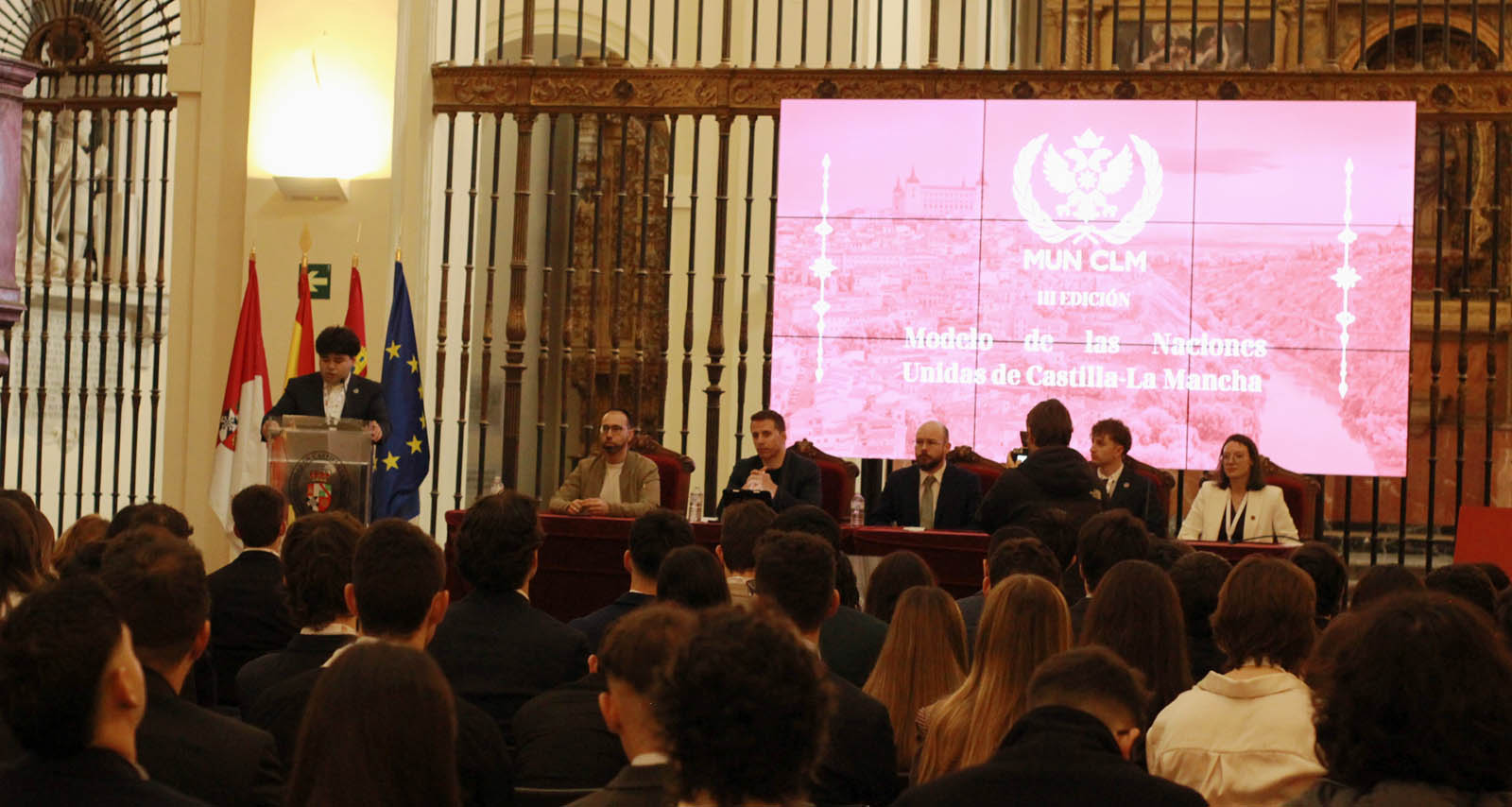 La UCLM acoge en Toledo la tercera edición del Modelo de Naciones Unidas de Castilla-La Mancha