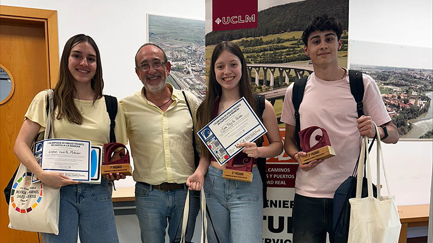 I Olimpiadas de Dibujo Técnico de Castilla-La Mancha.
