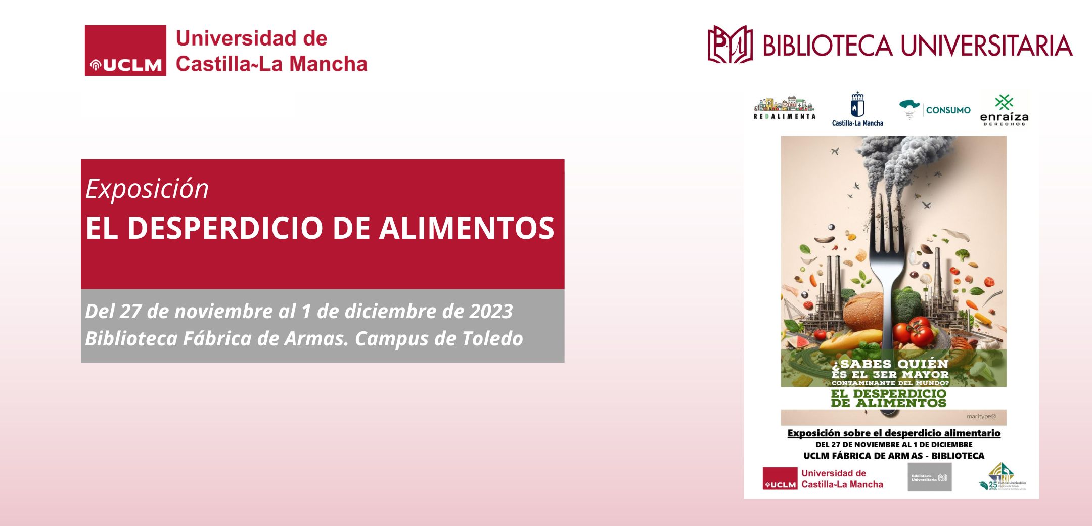 Exposición Biblioteca Fábrica de Armas