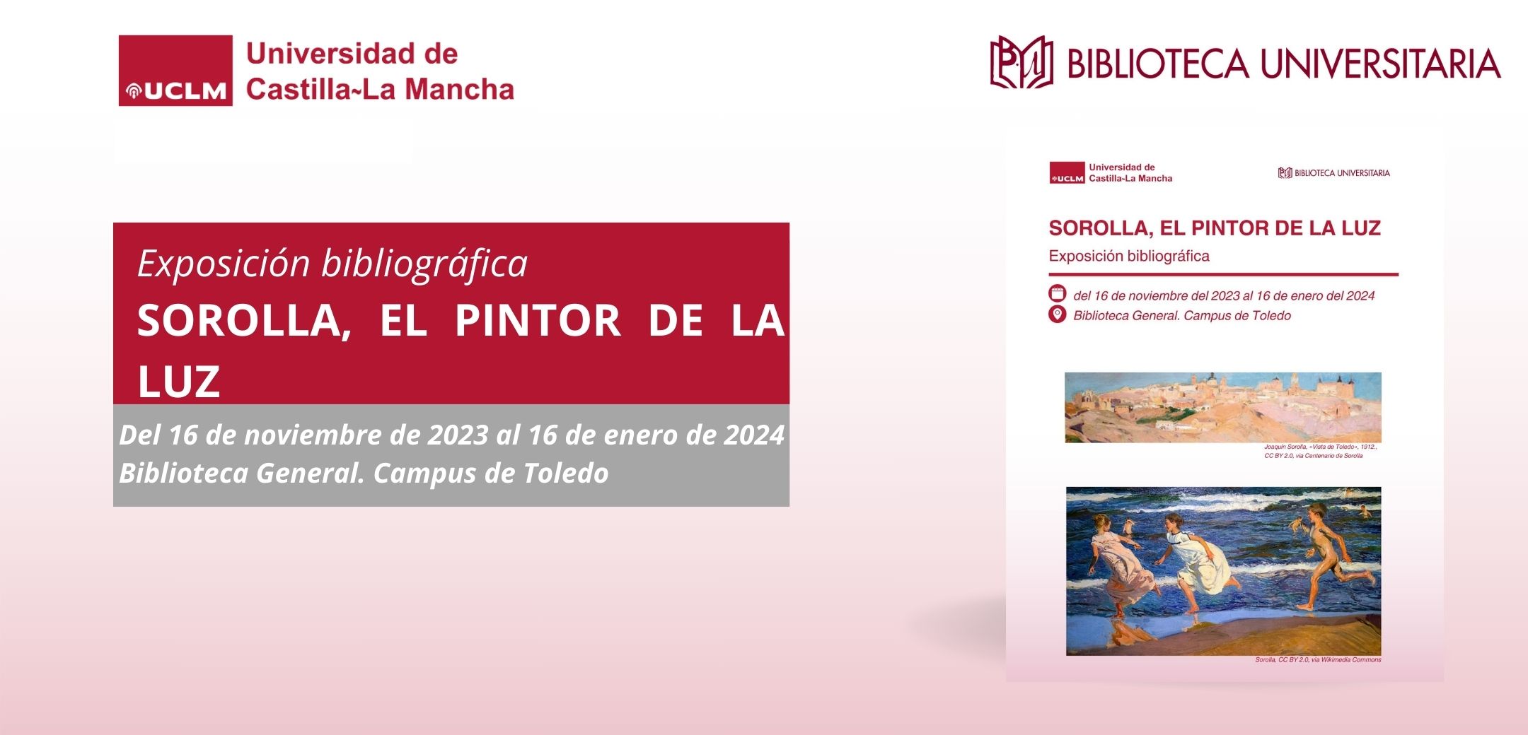 Exposición biblioteca general de Toledo