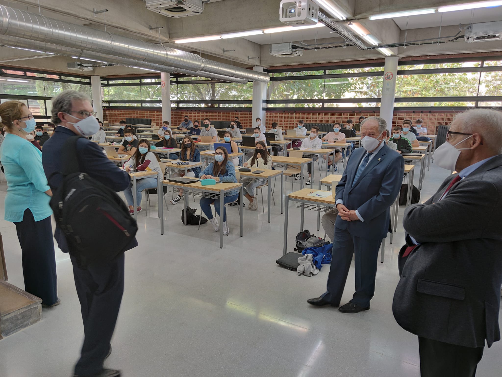 Visita a la Facultad de Derecho