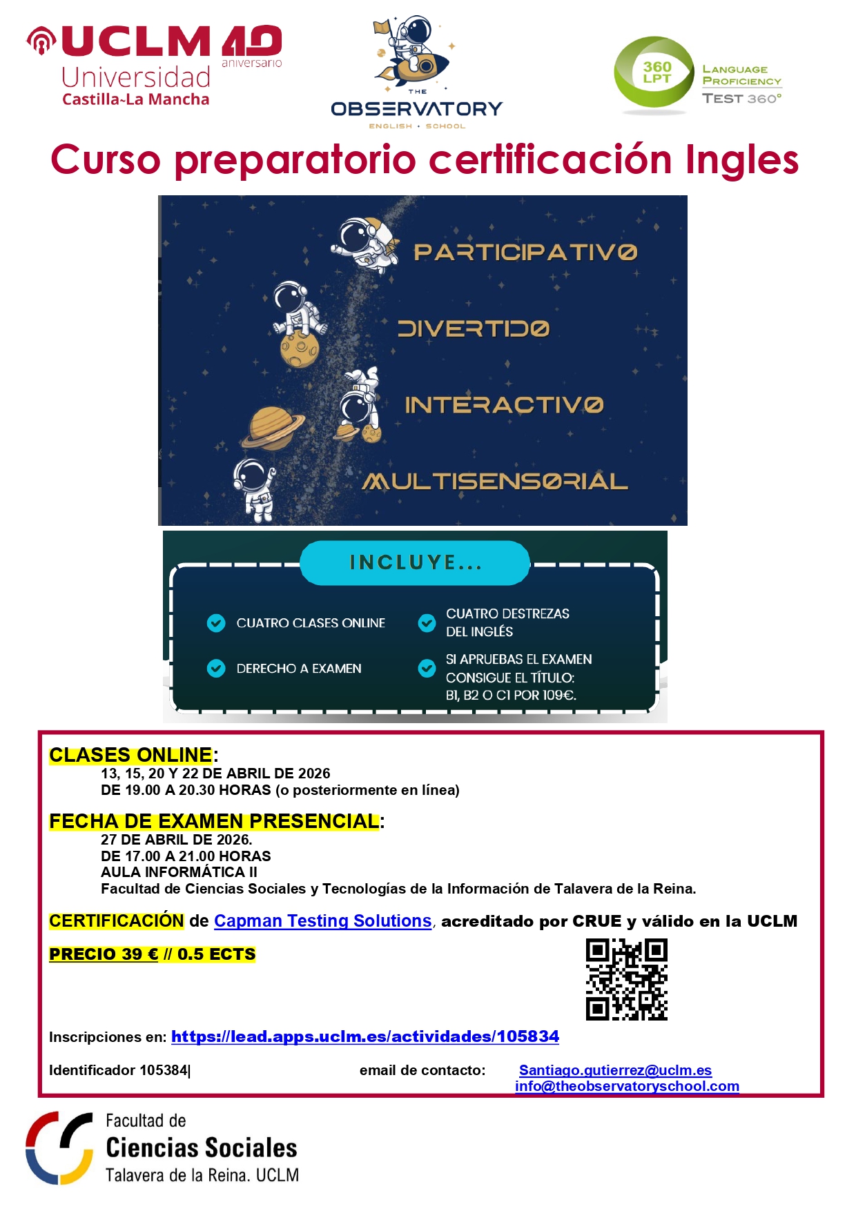 Cartel informativo