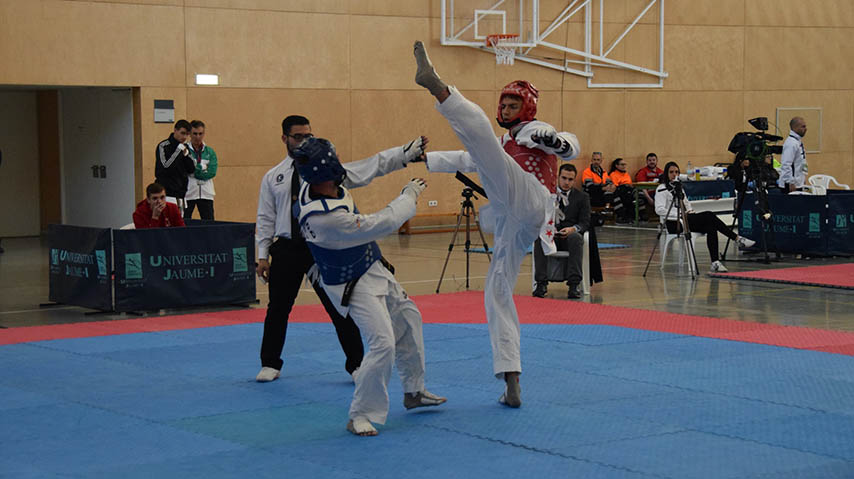 El estudiante de la UCLM  y taekwondista